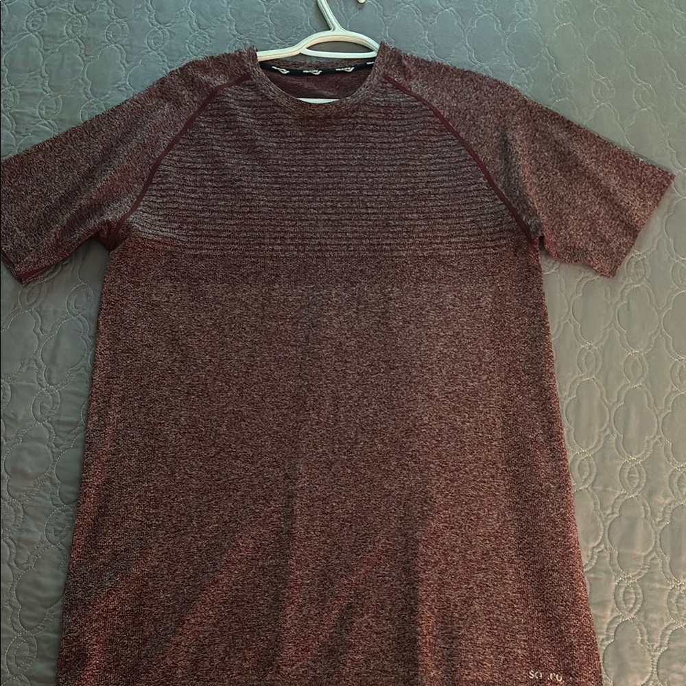 Saxx Red Short Sleeve Tee Classic Crew Neck